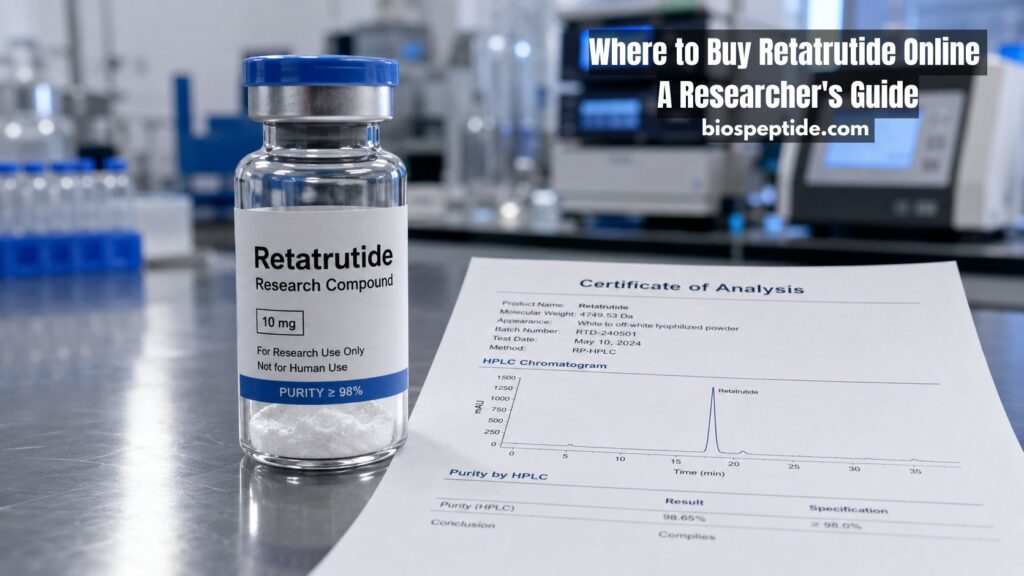 Where to Buy Retatrutide Online: A Researcher's Guide 