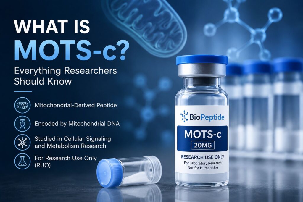 What Is MOTS-c? Everything Researchers Should Know